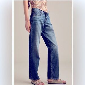 Y2K Lucky Jeans with Lucky You Fly Women’s Reg 12/31 Distressed Blue Denim Boot